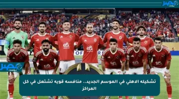 تشكيلة الأهلي في الموسم الجديد.. منافسة قوية تشتعل في كل المراكز